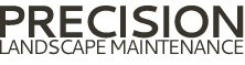 precision landscape maintenance logo