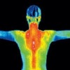 Torso thermography scan.
