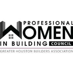 professional women in building logo