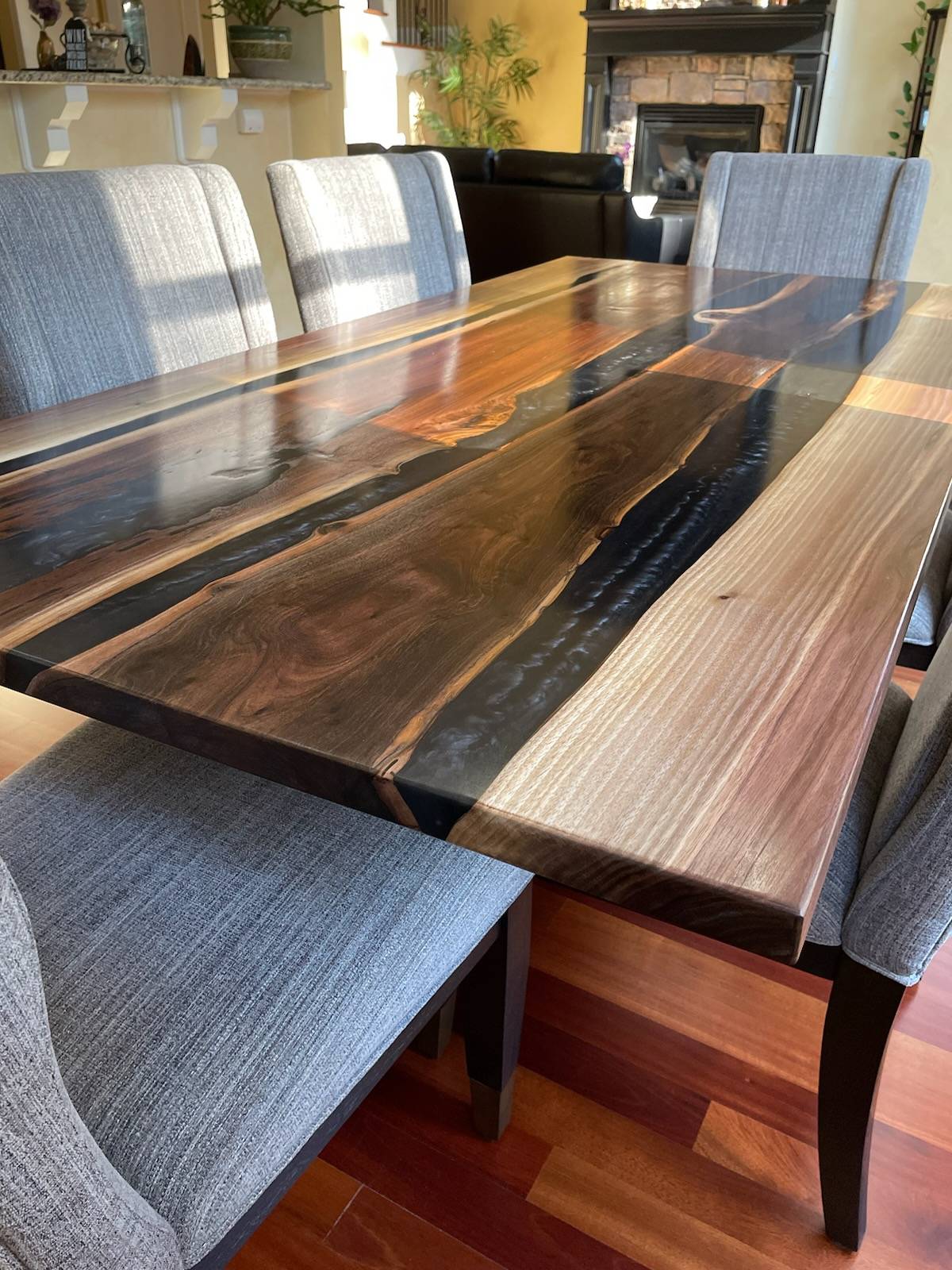 custom wood table