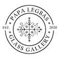 papa legbas glass gallery logo