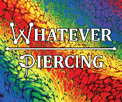 Whatever piercing logo 