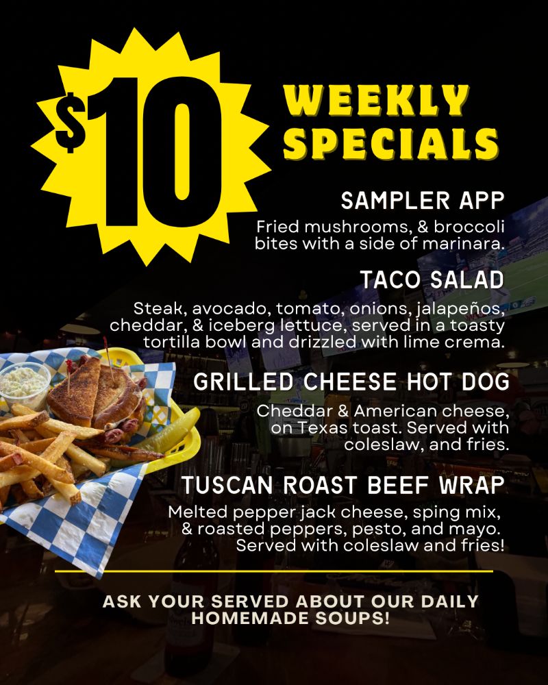 weekly specials