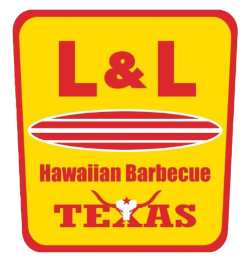 L and L hawaiian bbq texas logo