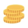 Four coins logo.