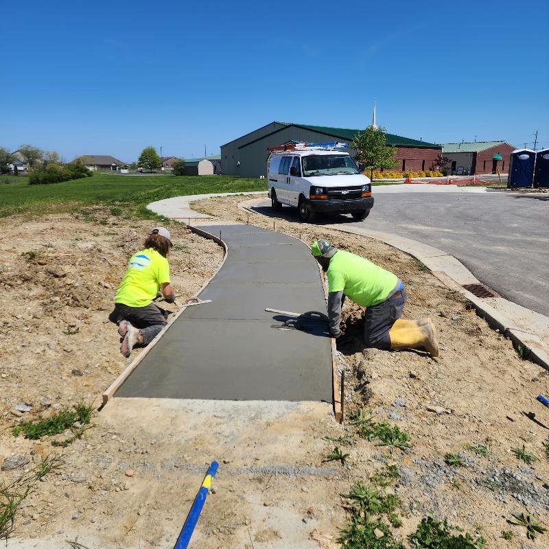 concrete work