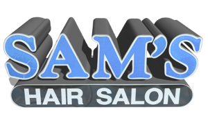 Sam's Hair Salon logo