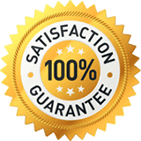 100% Satisfaction Guarantee badge