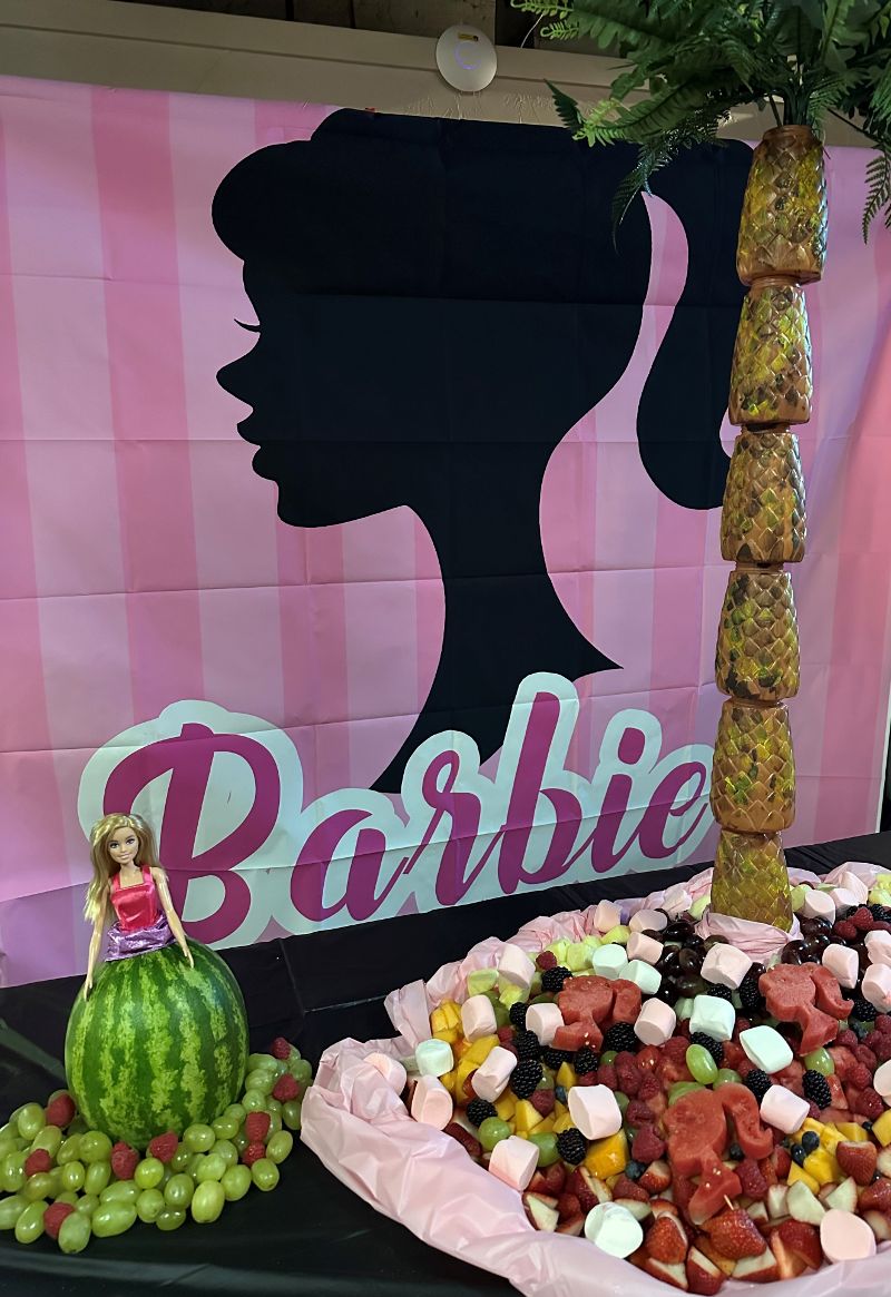 Barbie Fruit Display