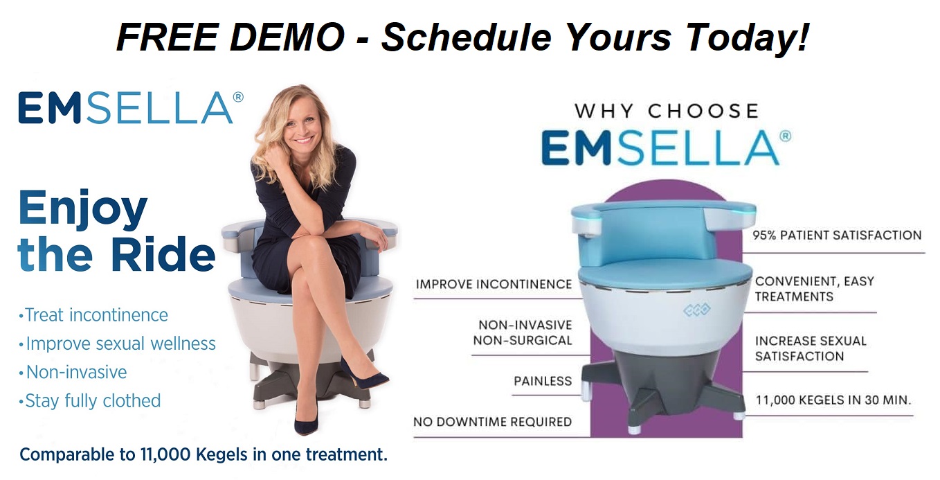 FREE Demo of Emsella - Schedule Yours Today!