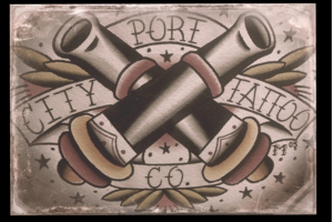 Port City Tattoo Co. logo