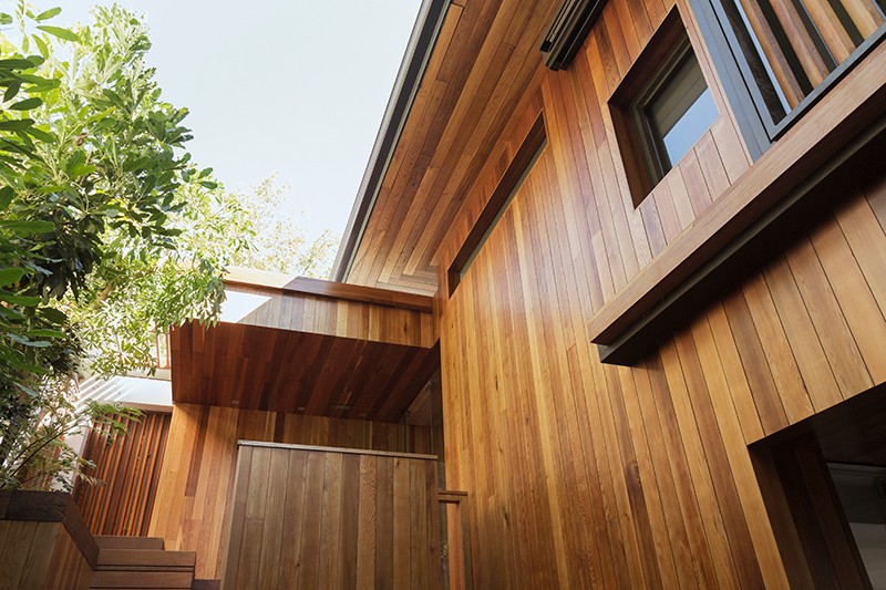 wood siding