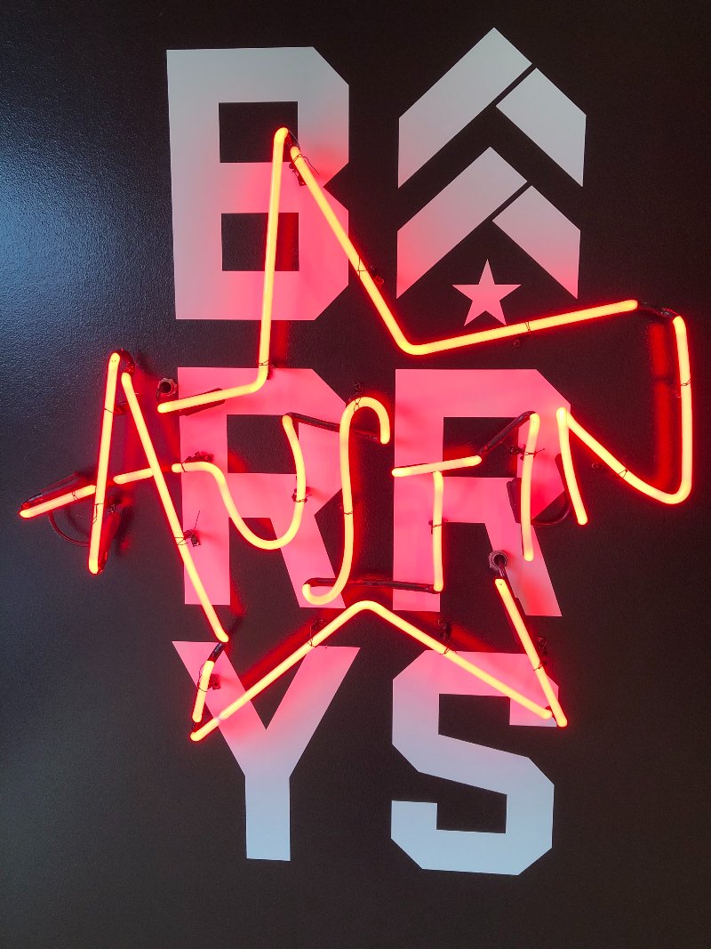 Brrys Austin signage