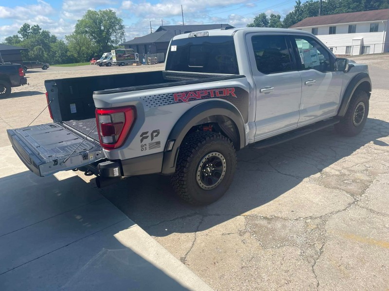 Silver pickup with spray-on bedliner.