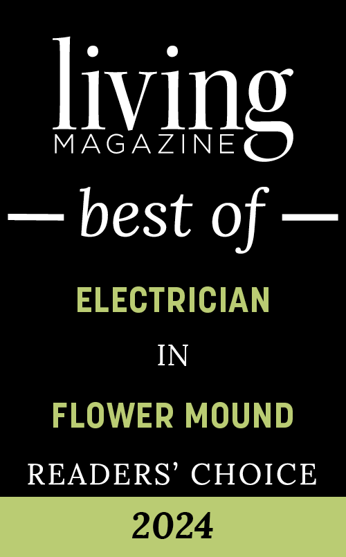 Living Magazine Best of Electrician 2024 badge