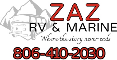 ZAZ RV & Marine Service Center logo.