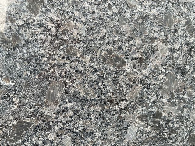 Steel Gray granite.
