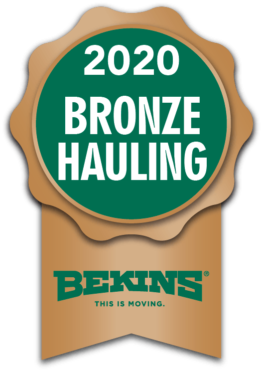 bekins bronze hauling logo