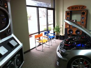 Xtreme Vehicle Designs waiting area.