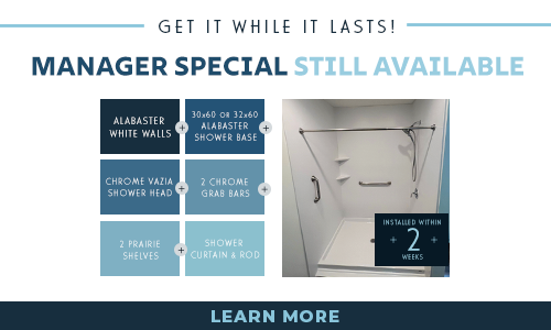 Advertising image stating Manager Special.