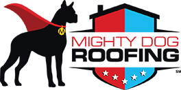 Might Dog Roofing Logo