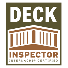 Deck Inspector certification logo.
