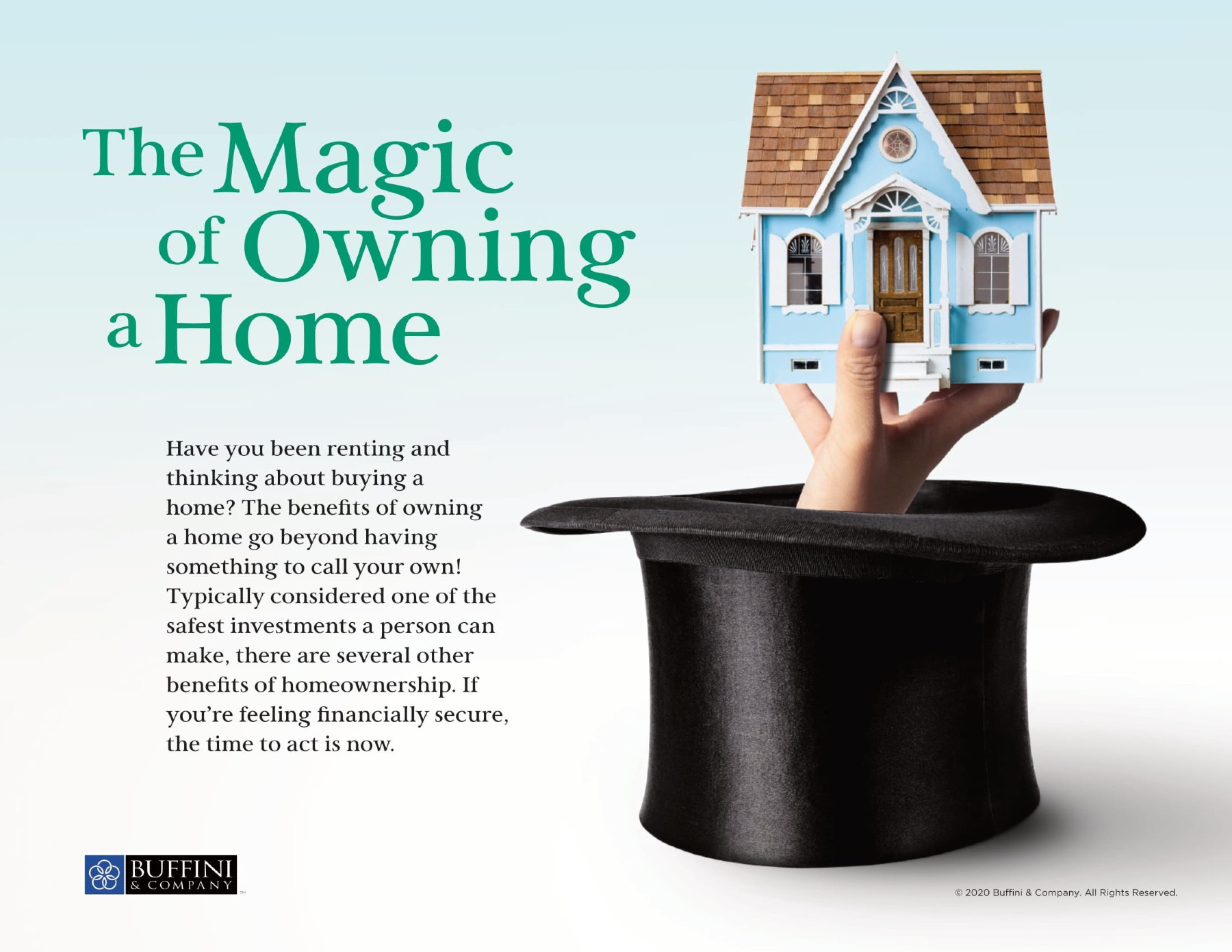 the magic of owning a home flyer