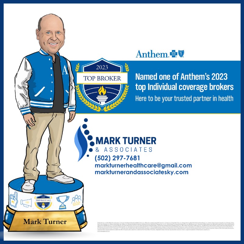 Mark Turner & Associates, Anthem 2023 Top Insurance Broker