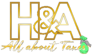 H&A All About Taxe$ logo
