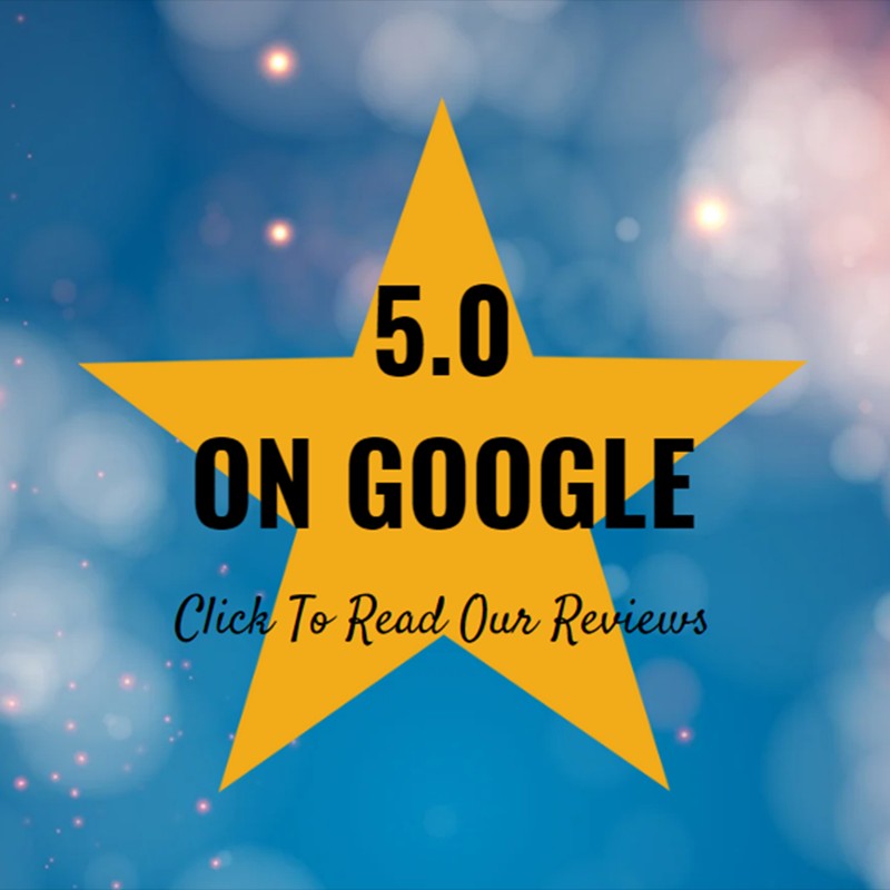 5.0 Google Star Rating
