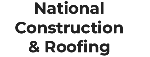national construction and roofing logo