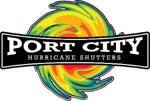 Port City Hurricane Shutters logo