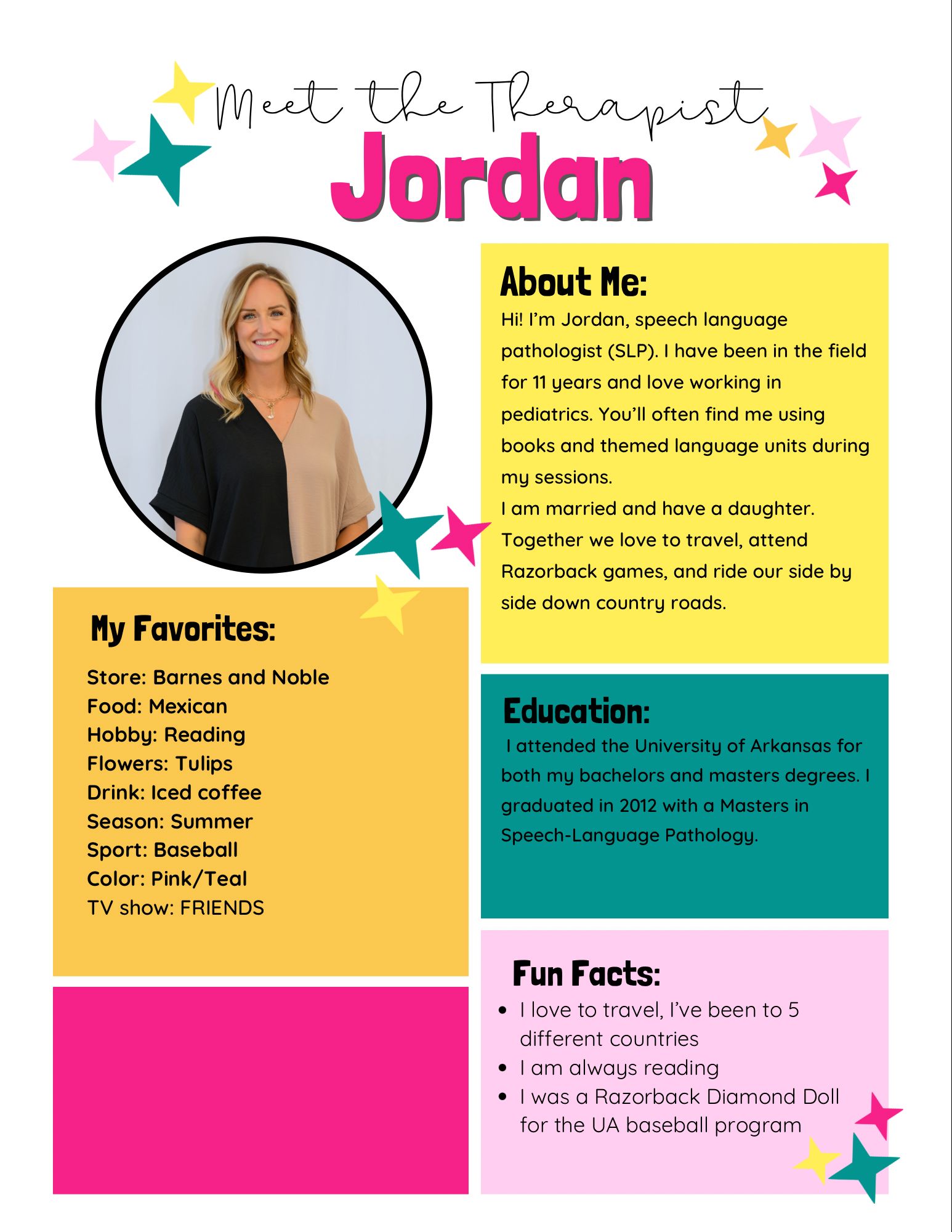 meet the therapist - Jordan