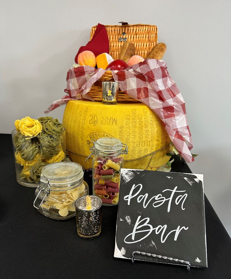 party room pasta bar