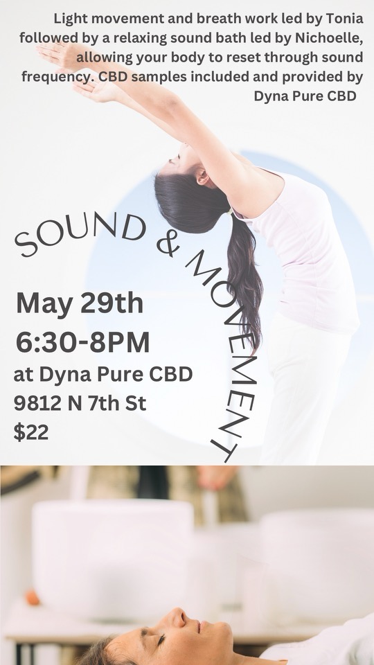 Sound & Movement - May 29th