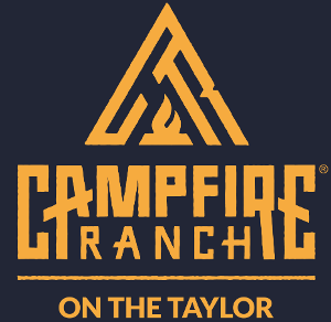 Campfire Ranch on the Taylor logo
