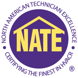 NATE (North American Technician Excellence) logo.