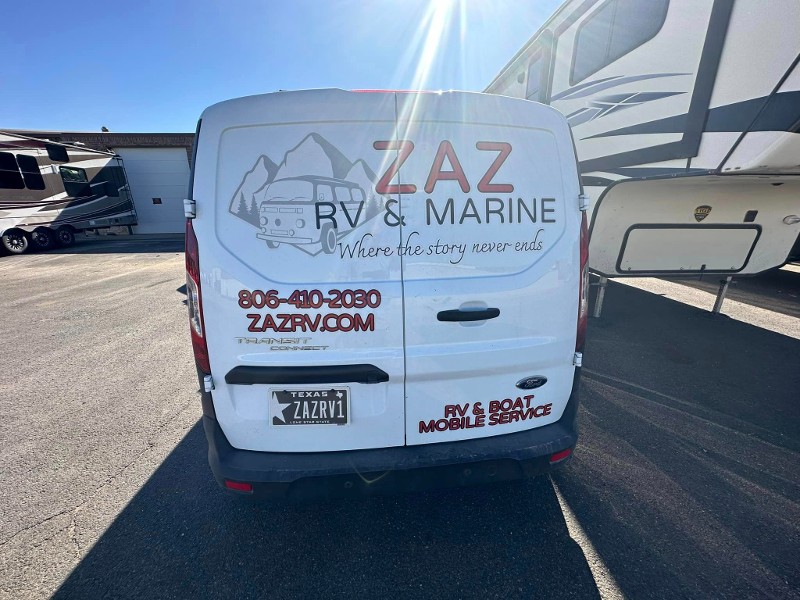 ZAZ RV & Marine Service Center service van.
