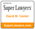 David Cantor Super Lawyers badge
