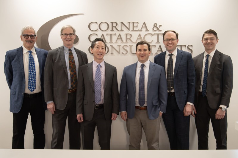 Cornea consultants ophthalmologist team.