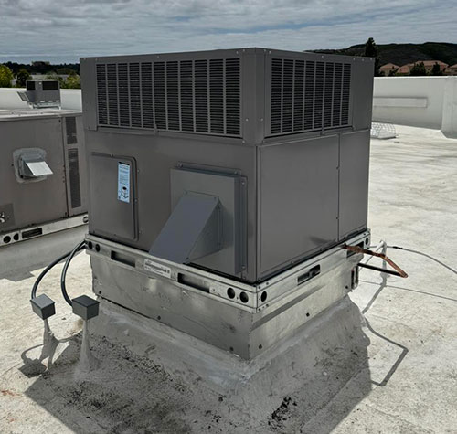 Commercial HVAC system.