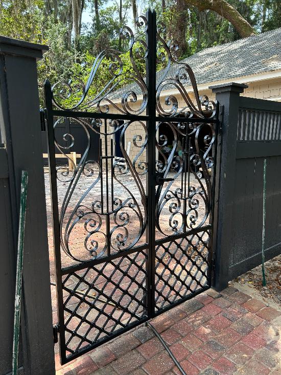 ornate entrance gate