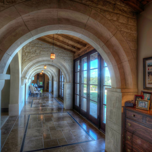 home interior hallway